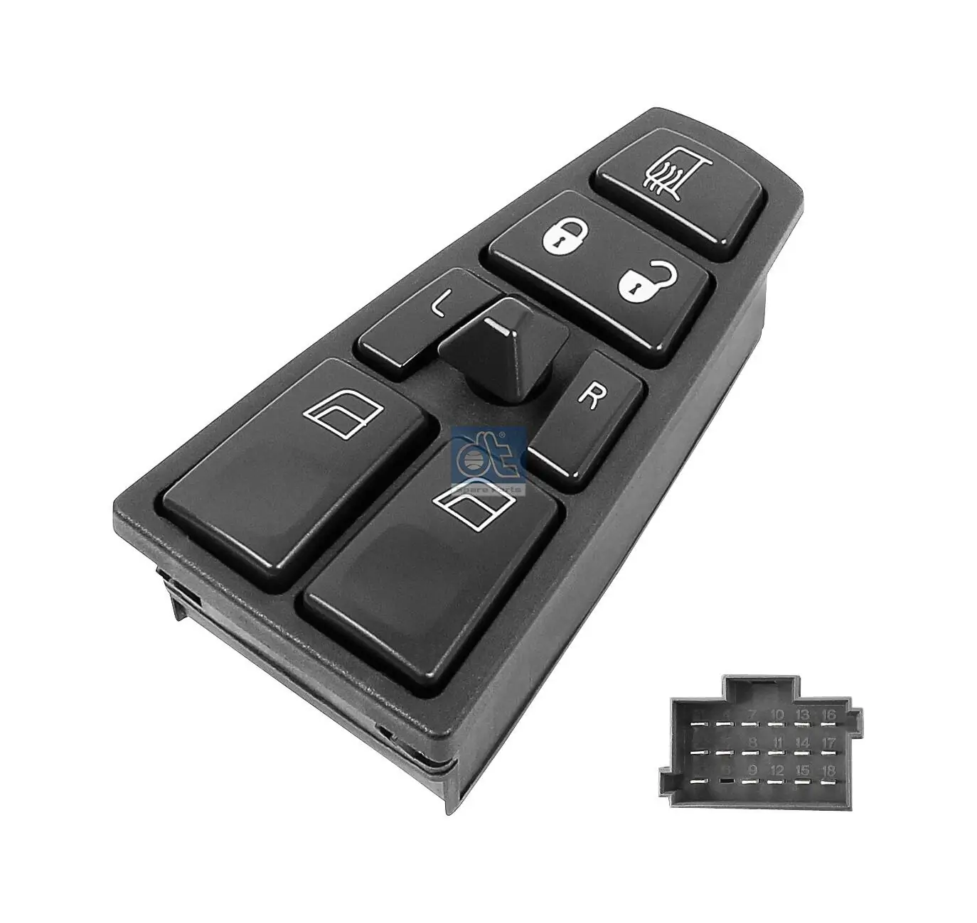 Switch, window regulator